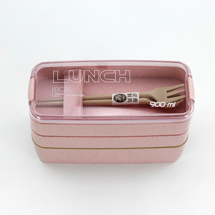 Wonderful Life Lunch Box Delicious Lunch 900mL, Lunch Bag